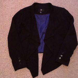 Black short jacket